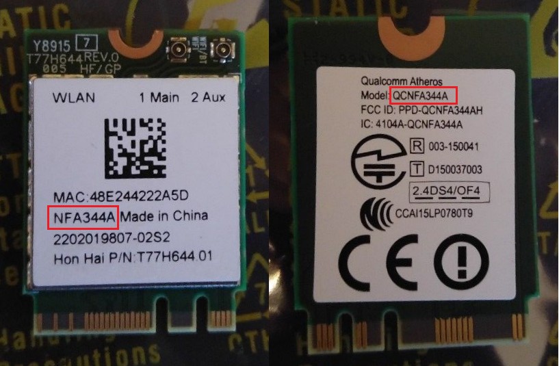qualcomm atheros qca61x4a wireless network adapter update